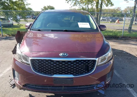 2016 Kia Sedona Lx from USA, damaged, VIN KNDMB5C19G6110808